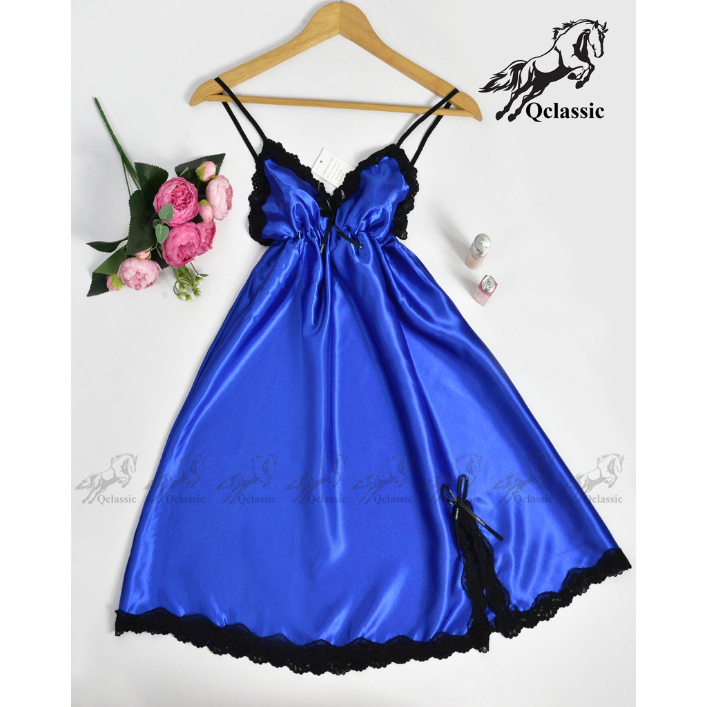 Đầm nữ hai dây phi bóng gợi cảm sexy tinh nghịch, vải lụa cao cấp siêu thoải mái, mát mẻ thoáng khí D0002
