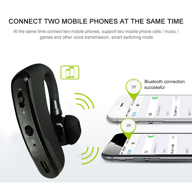 Tai Nghe Bluetooth V9 Kèm Mic Thoại