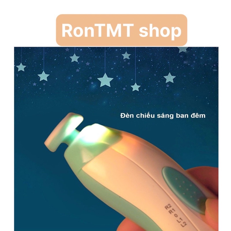 Máy cắt móng tay điện đa năng cho bé, Cắt dũa móng an toàn