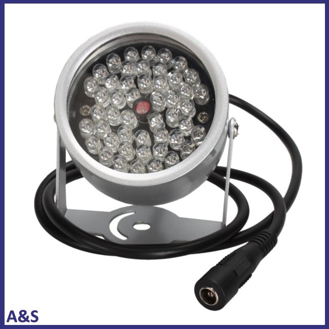 Đèn LED hồng ngoại 48 bóng chiếu sáng cho camera CCTV