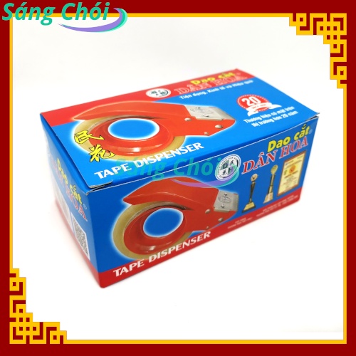 Dao Cắt Băng Keo 5F Sắt Cho Băng Keo OPP Cỡ 5cm 100yard - Dụng Cụ Cắt Băng Keo Cầm Tay