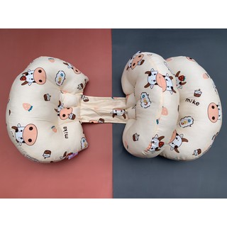  Gối bầu cánh tiên kèm gối phụ Gobaba, gối chặn dành cho bà bầu giúp ngủ ngon