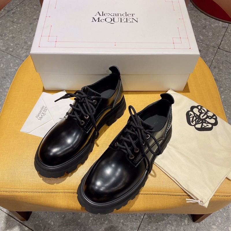 Giày Oxford nữ da thật cao cấp Alexander MCqueen mẫu mới nhất 2021 | BigBuy360 - bigbuy360.vn