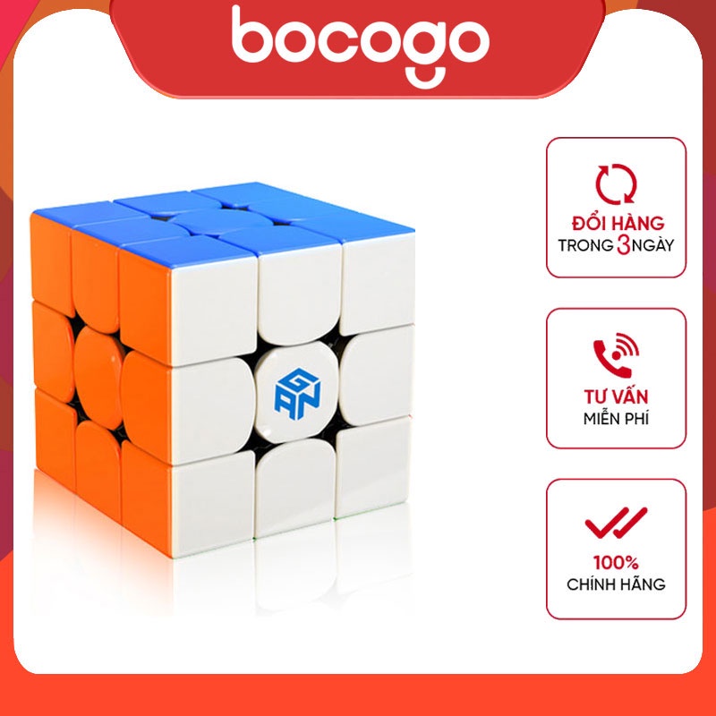 Rubik 3x3 GAN 356 RS Cao Cấp Chính Hãng Siêu Mượt