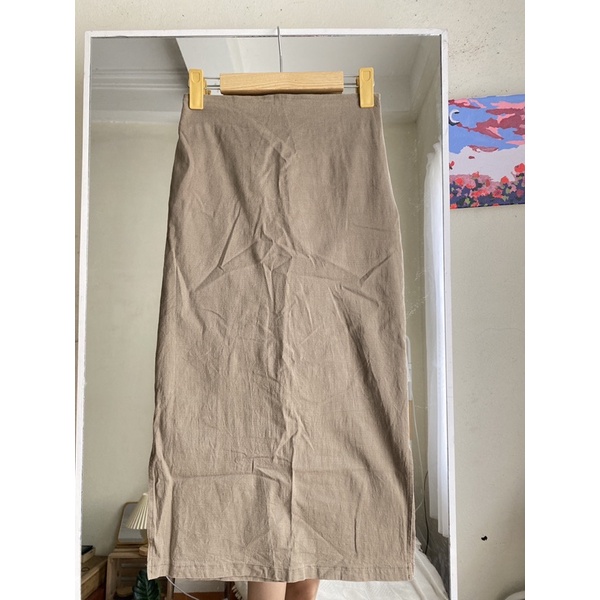 Chân váy hoa nhí seconhand vintage Nhật Bản