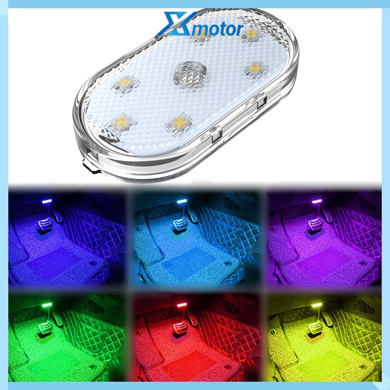 Đèn LED Đọc Sách Không Dây Mini Gắn Bên Trong Xe Hơi
