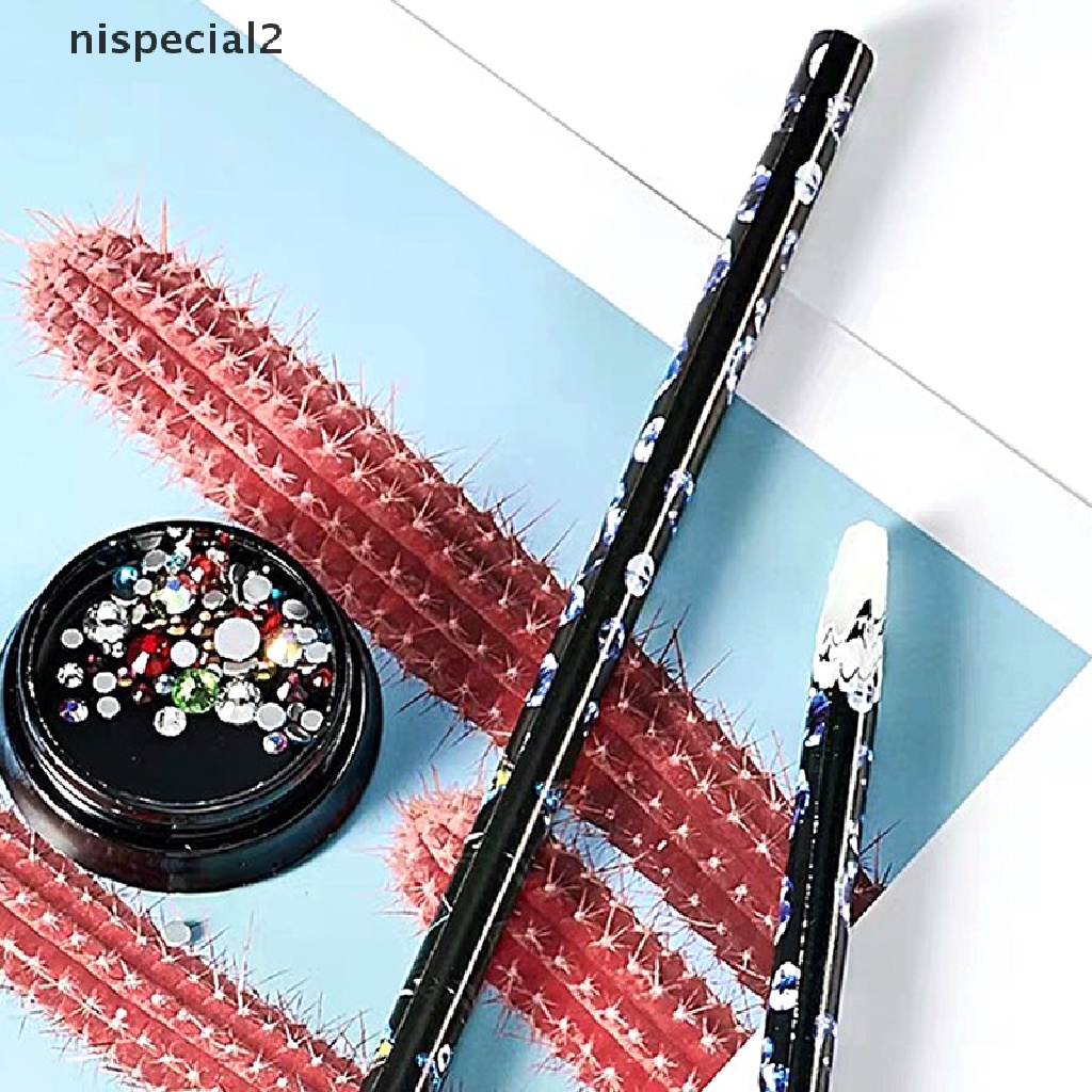 [nispecial2] Nail Art Tools Rhinestones Gems Picking Crystal Wax Pencil Pen Picker [new]