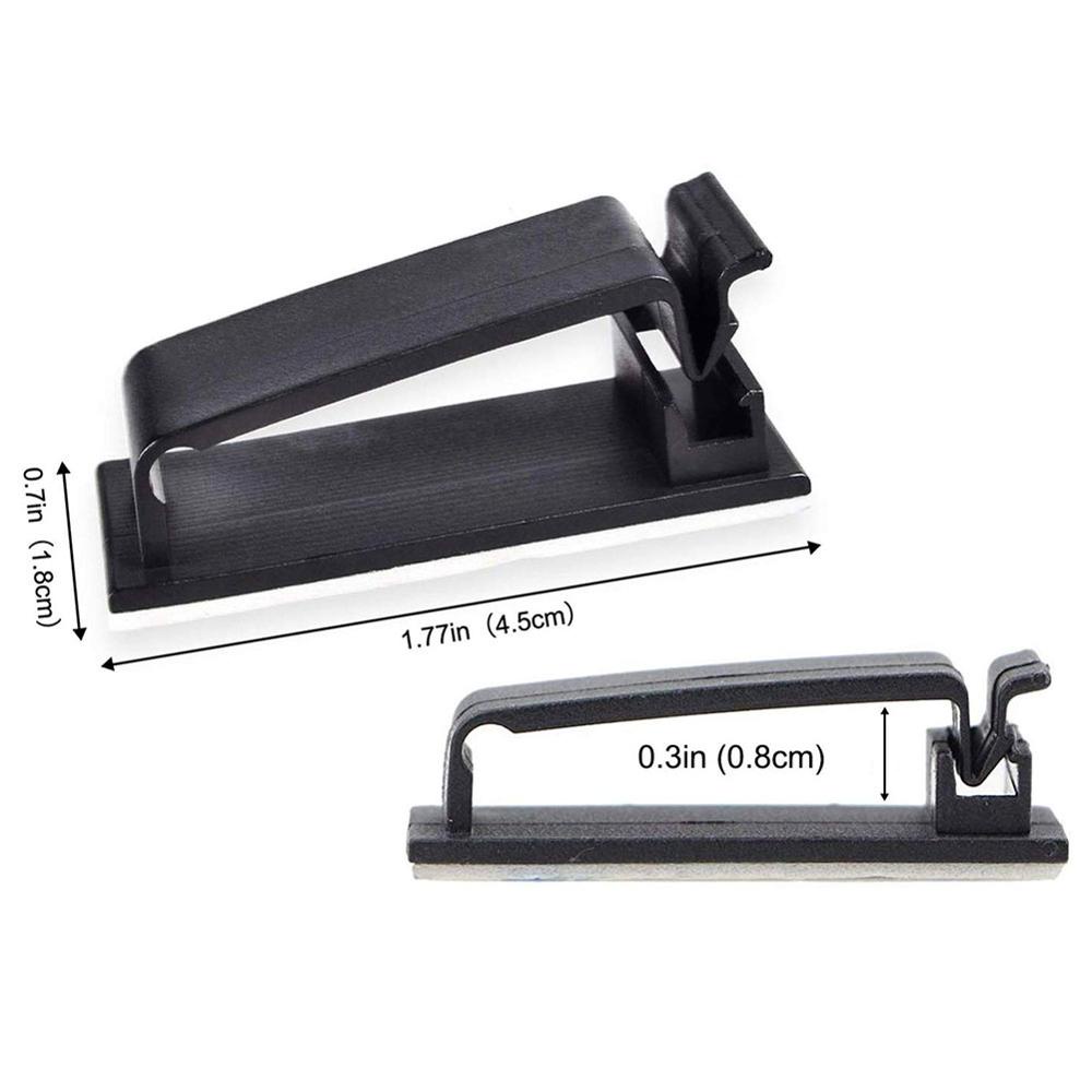 Kẹp Cố Định Dây Cáp Usb/Tai Nghe/Dây Cáp Tự Dính Tiện Dụng Cho Điện Thoại/Bàn Phím/Tai Nghe