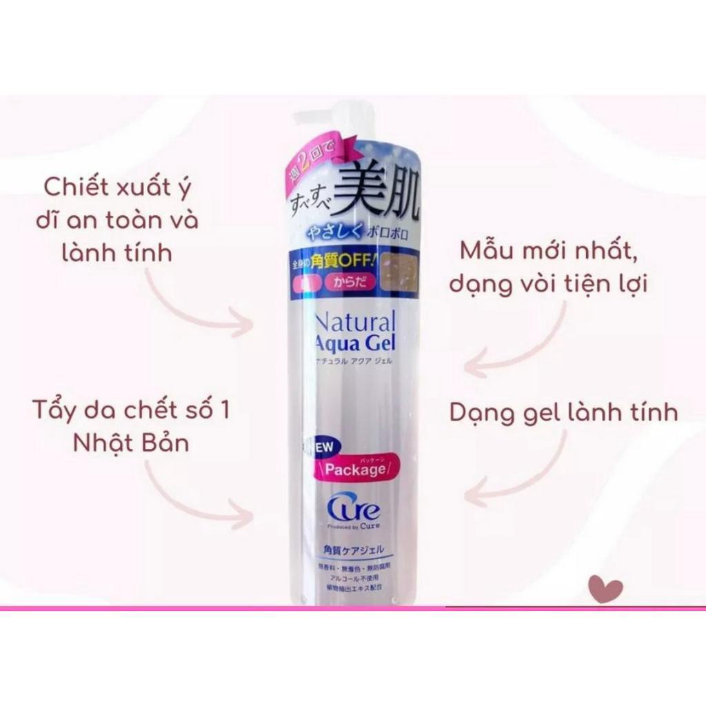 Tẩy da chết Natural Aqua Gel Nhật Bản