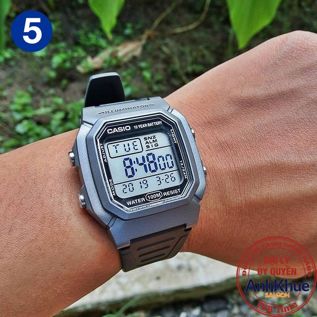 Đồng hồ nam dây nhựa Casio Standard chính hãng Anh Khuê W-800 Series | BigBuy360 - bigbuy360.vn