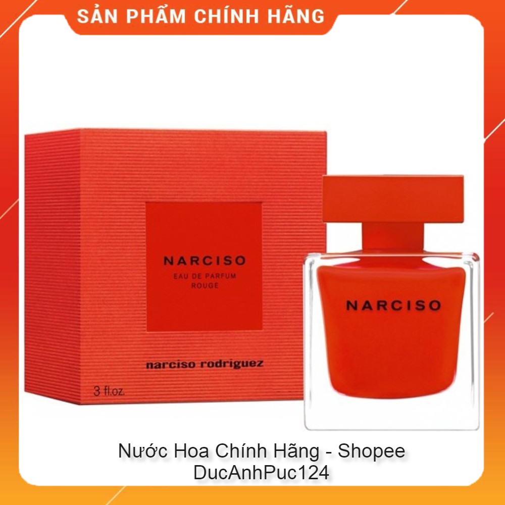 Nước Hoa Nữ Narciso Rouge .Đậm phong cách gợi cảm, sang trọng và đầy kiêu kỳ của một quý cô 10ml