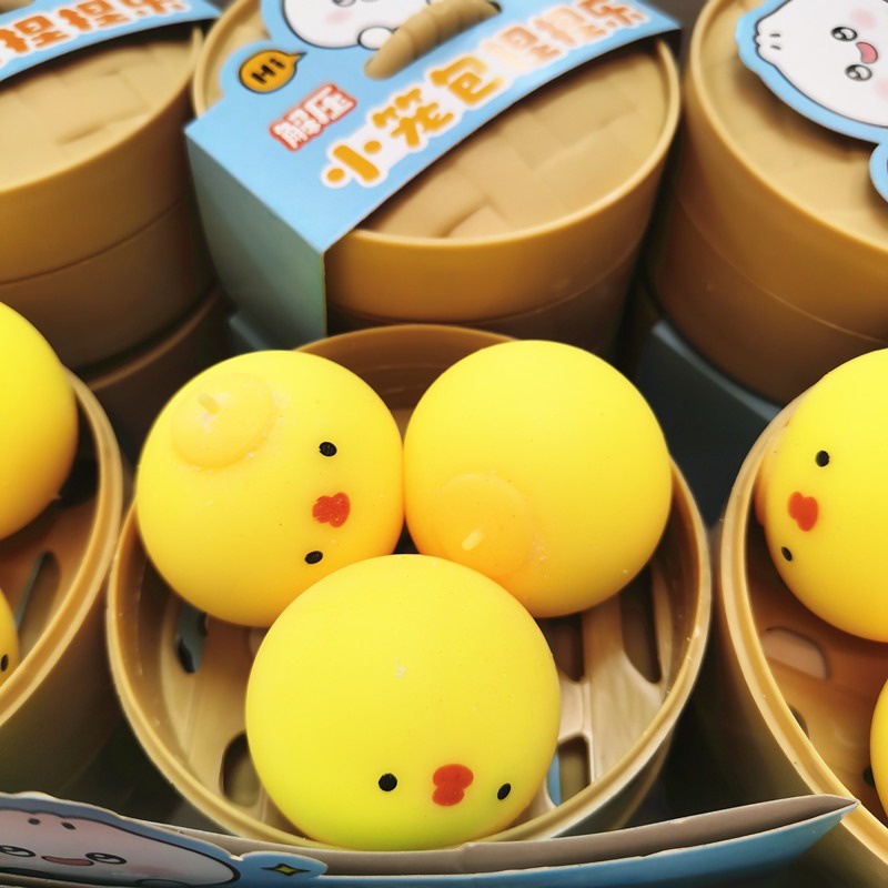Squishy Mochi dễ thương,mềm bánh bao chân thực mềm mịn giảm stress co dãn đàn hồi ngộ nghĩnh giải tỏa căng thẳng