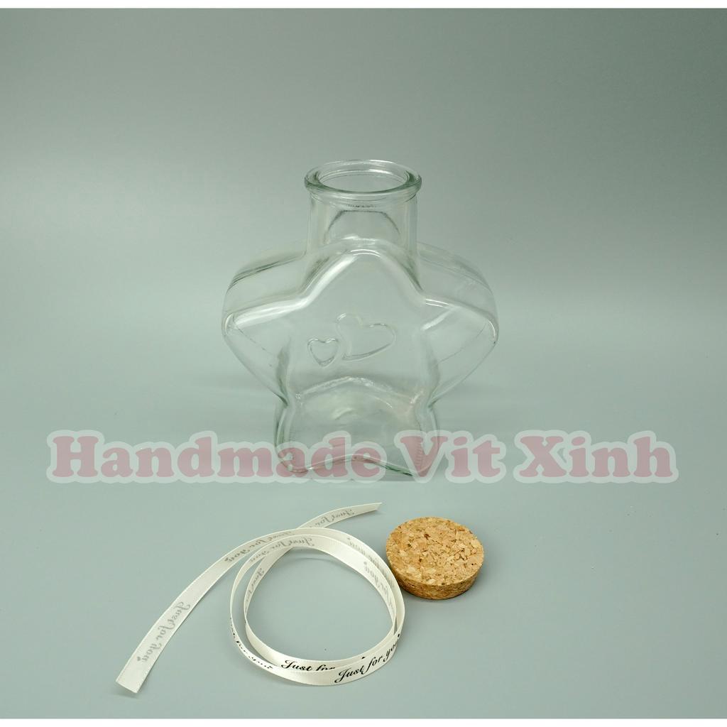 Lọ Đựng Ngôi Sao Điều Ước - Set Nguyên Liệu Và Lọ Đựng