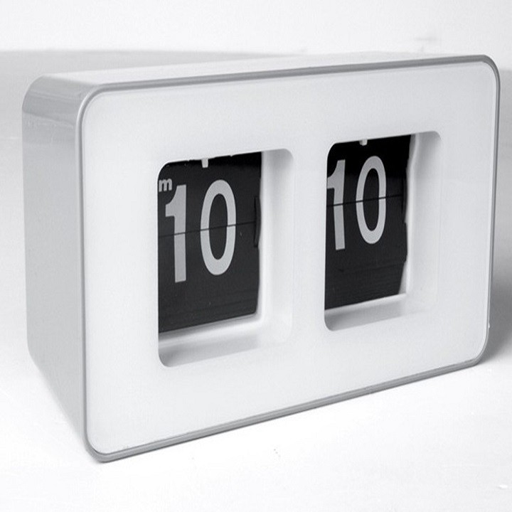 RE0464 Đồng hồ để bàn lá số lật - Đồng hồ lật để bàn - Đồng hồ để bàn