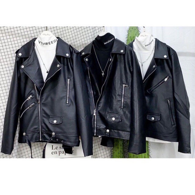 😈HÀNG HOT 2022 💖Áo khoác da Biker Cao cấp Nam Nữ😈HÀNG SIÊU CẤP😈