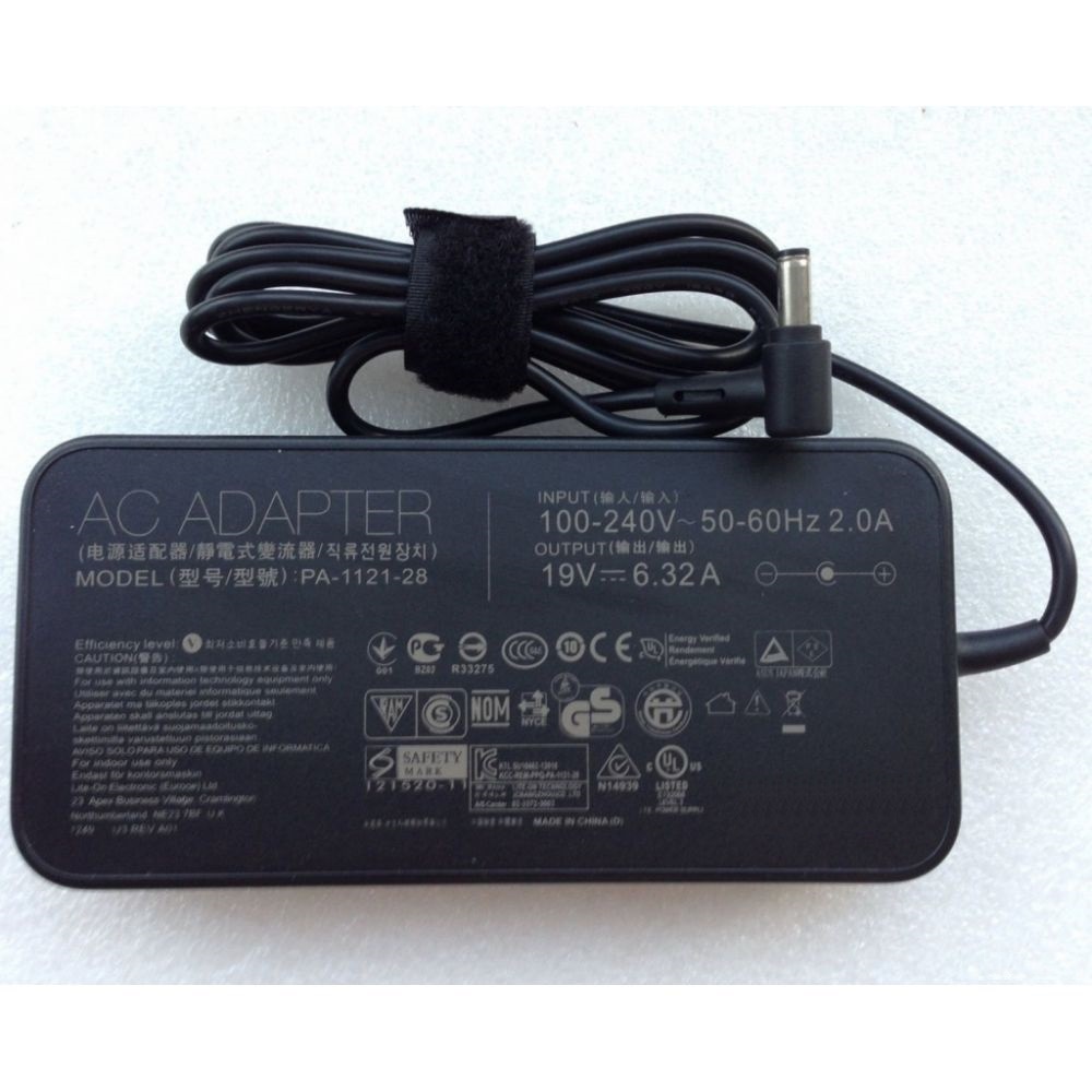 Sạc laptop Asus A53SV A8JS A8N C90 C90S G1 G1S G2 G2P G2S 19v 6.32a 120W chính hãng