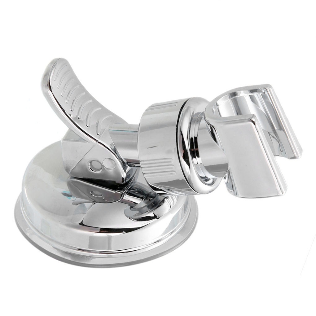 Shower Head Holder Wall Mounted Adjustable Shower Spray Bracket with Vacuum Suction Cup for Home Hotel Bathroom ELEN