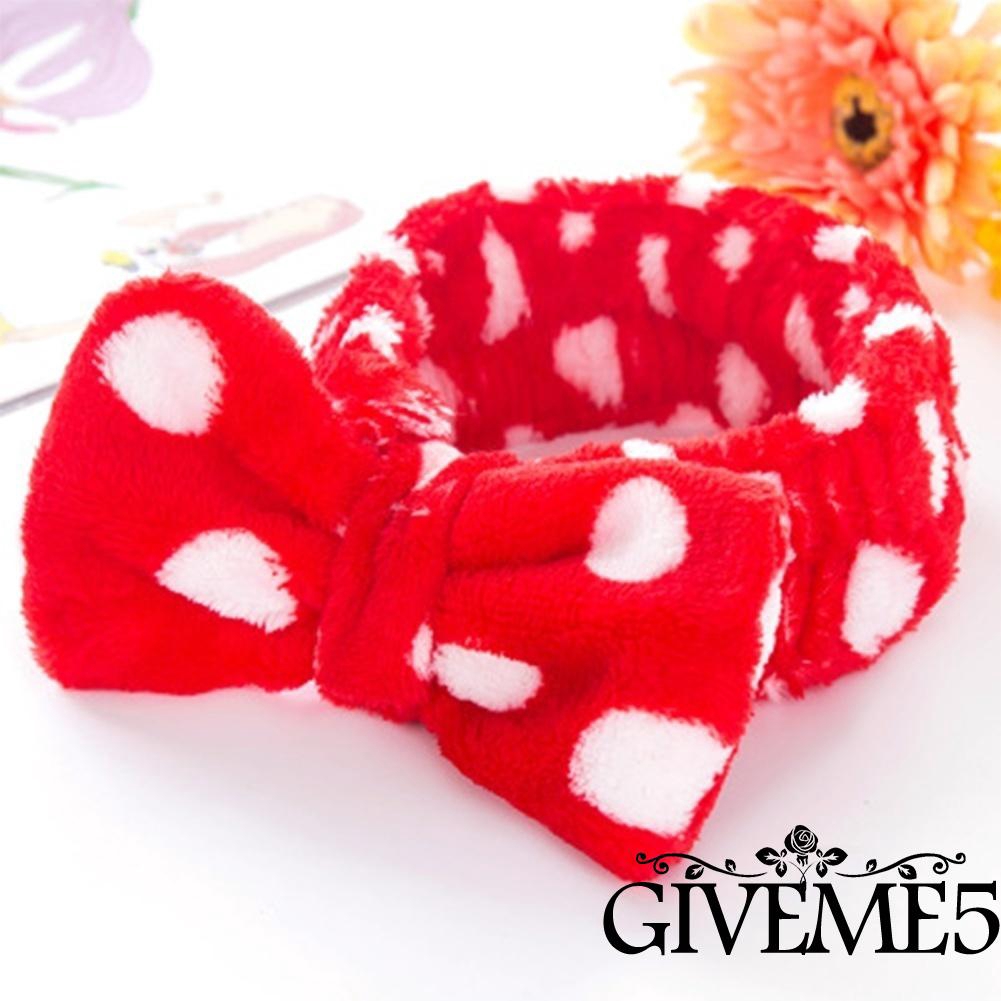 Băng đô mềm mại đính nơ xinh xắn