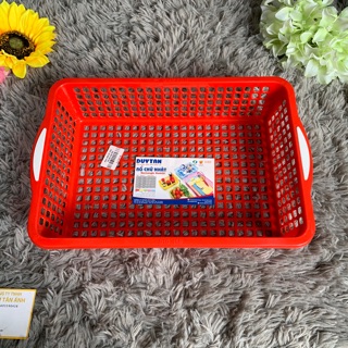Rổ nhựa Duy Tân rổ chữ nhật 2T2
