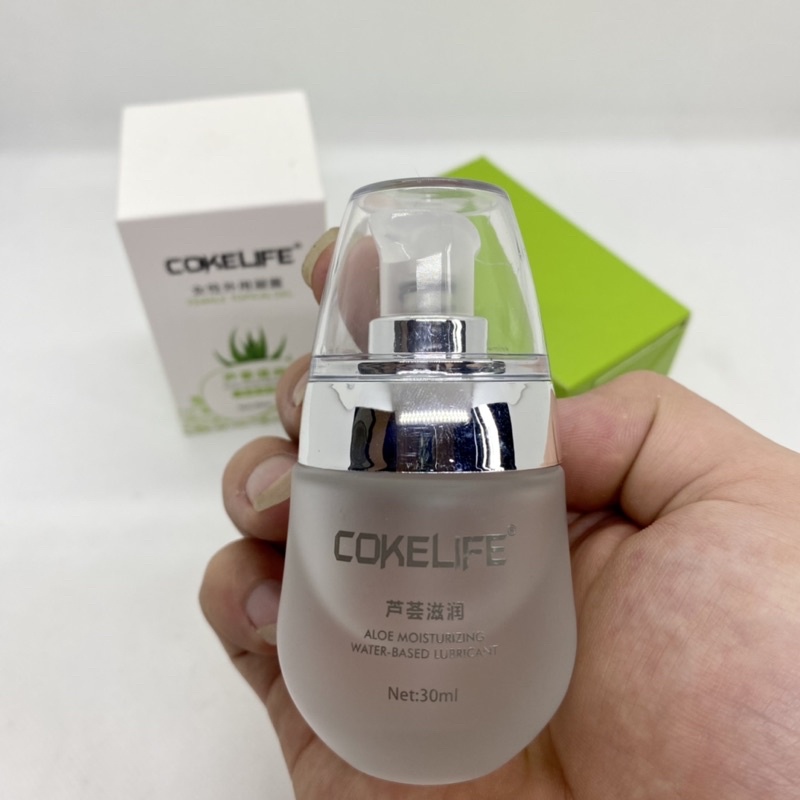 Gel Bôi Trơn Cokelife Tăng Khoái Cảm Cho Nữ 30ml - Chiết Xuất Nha Đam