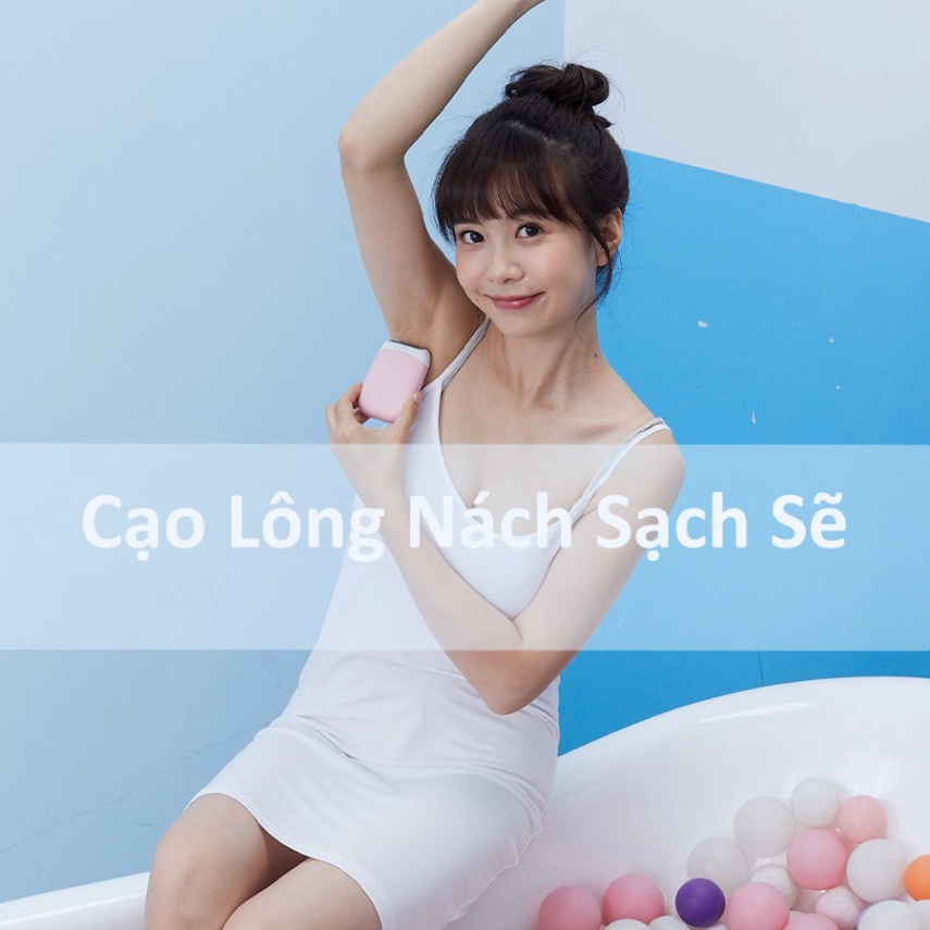 Máy Cạo Lông SMATE Nhỏ Gọn Chống Nước IPX7 Màu Hồng- Bảo Hành 24 Tháng