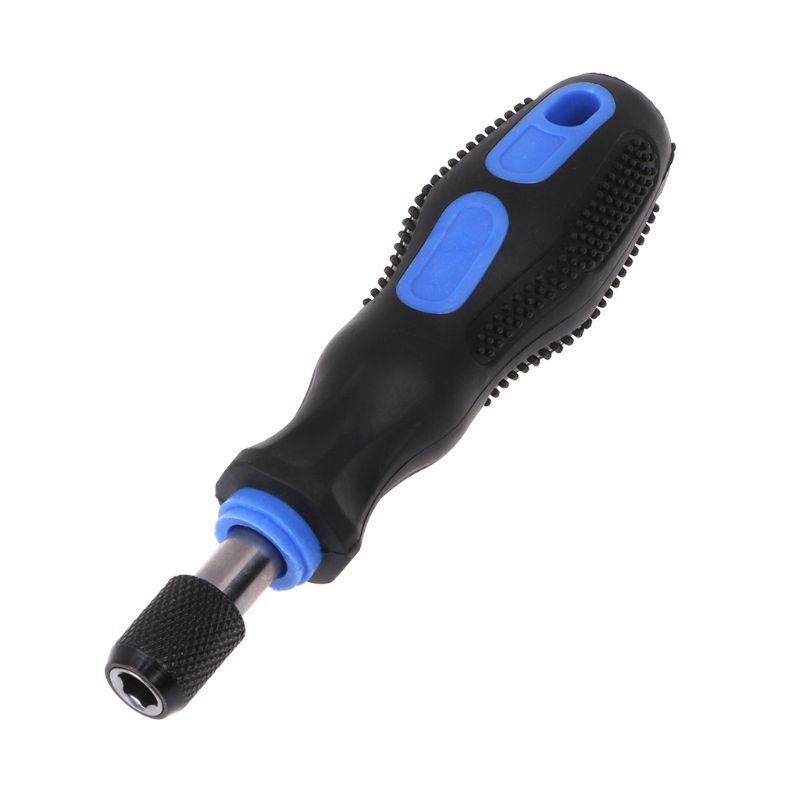 Tay cầm tua vít đa năng 1/4" 6.35mm bằng cao su mềm chống trượt