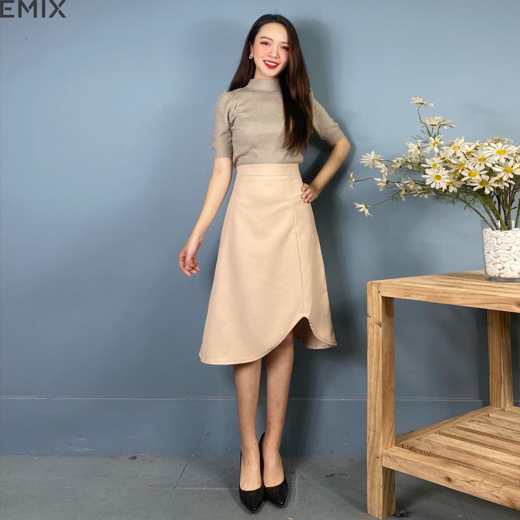 Chân váy công sở dáng dài EMIX | BigBuy360 - bigbuy360.vn