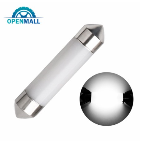 Bóng đèn LED sứ 31MM 36MM 39mm 41mm biển số xe hơi ô tô trần nội thất siêu tiết kiệm sáng con nhộng tương thích Toyota