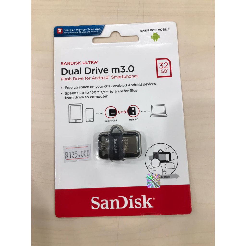 (Hàng Mới Về) Bộ Thẻ Nhớ Sandisk Flashdisk 32gb Giá Trị