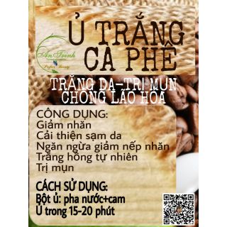 Ủ trắng cà phê handmade