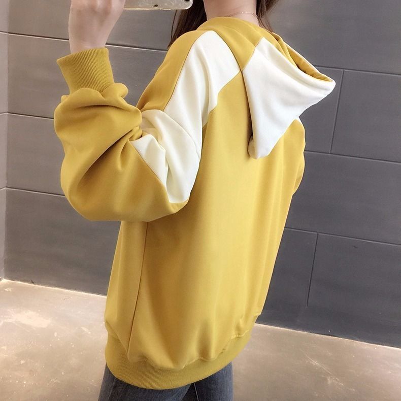 Áo Hoodie Nữ Dáng Rộng Phong Cách Hàn Quốc