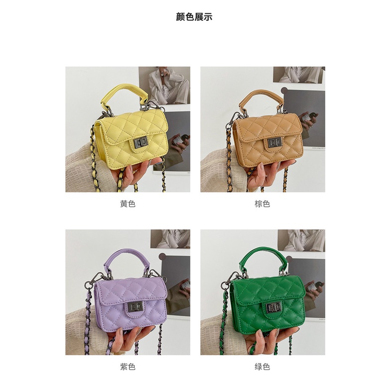 Túi Đeo Chéo Hình Vuông Nhỏ 2022 Thời Trang Chất Lượng Cao Cho Nữ