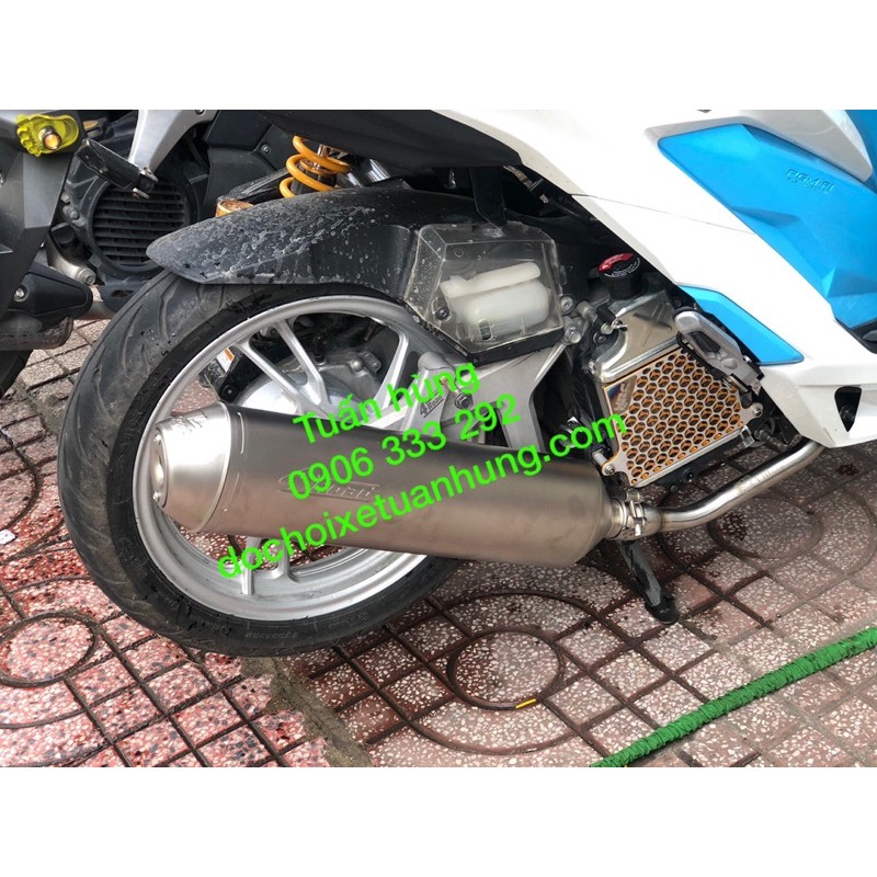 Pô 4road PHÁP  gắn vario150/ 2018-2021 âm thanh rất hay - pô 4 road vario 150 - đồ chơi xe vario