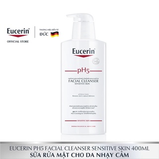✅ sữa rửa mặt cho da nhạy cảm eucerin ph5 400ml