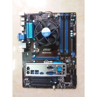 Combo main msi b85 g41 pc mate kèm cpu i5 4570 chuyên game đồ họa