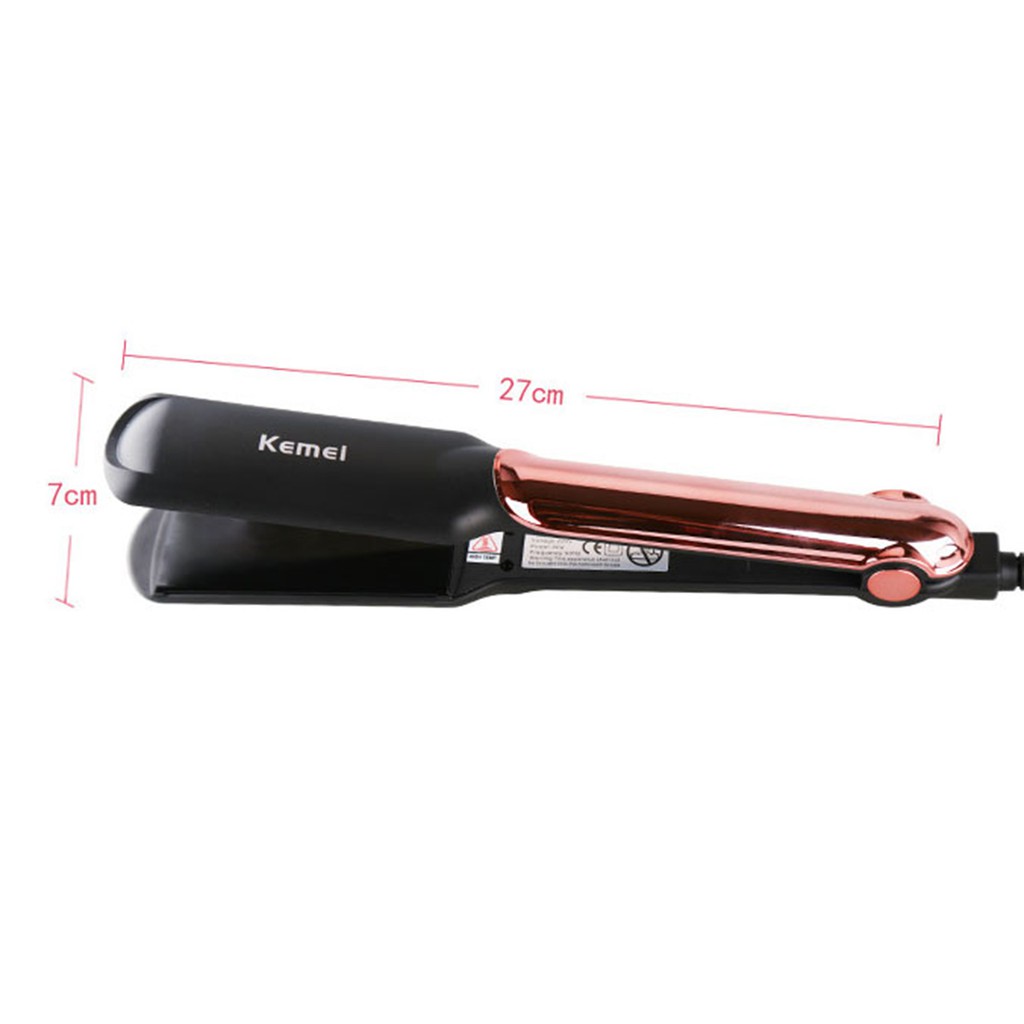 Máy Duỗi Kẹp Tóc 4 Mức Chỉnh Nhiệt Chuyên Nghiệp Kemei Km-2113