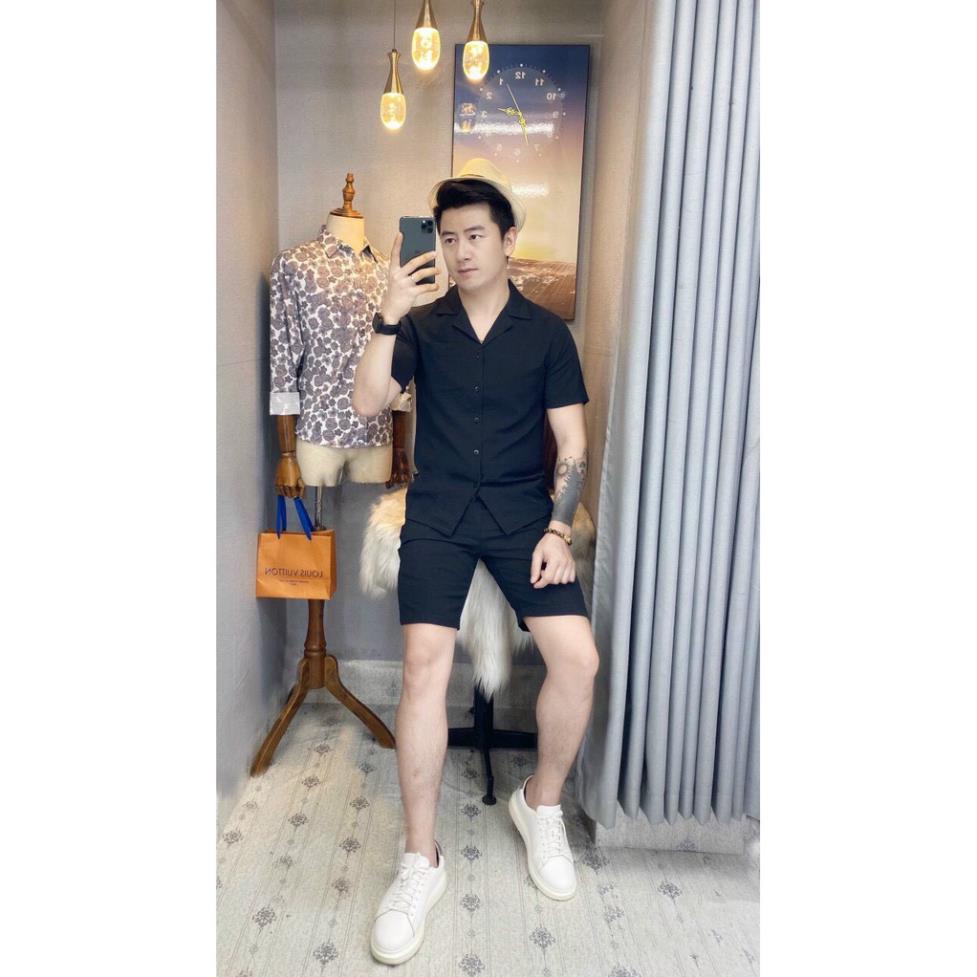 Bộ đũi nam cao cấp, áo cổ bẻ thể thao bộ mặc nhà có cổ nam xuất thái hàng loại 1 2022 ! 🏸️