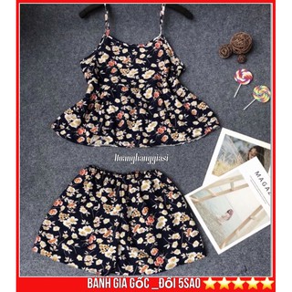 Đồ Bộ Mặc Nhà ❤RẺ VÔ ĐỊCH❤ Set Bộ 2 Dây (Voan )
