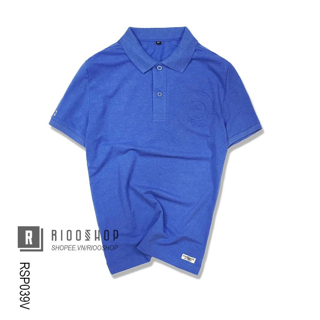 Áo áo thun nam có cổ cao cấp ab trơn đơn giản RSP039 | BigBuy360 - bigbuy360.vn