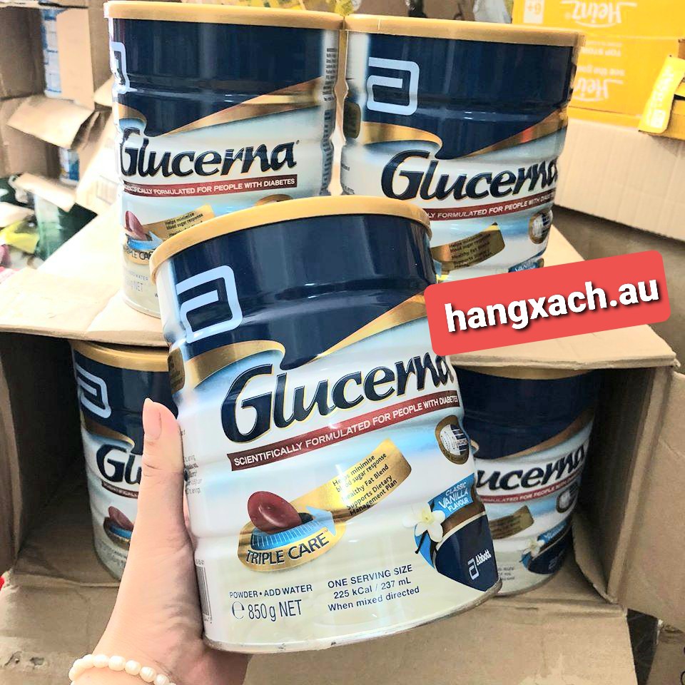 Sữa tiểu đường Glucerna Úc 850g r