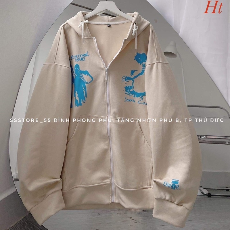 Áo khoác nỉ cotton Ban đô Feel H2A766