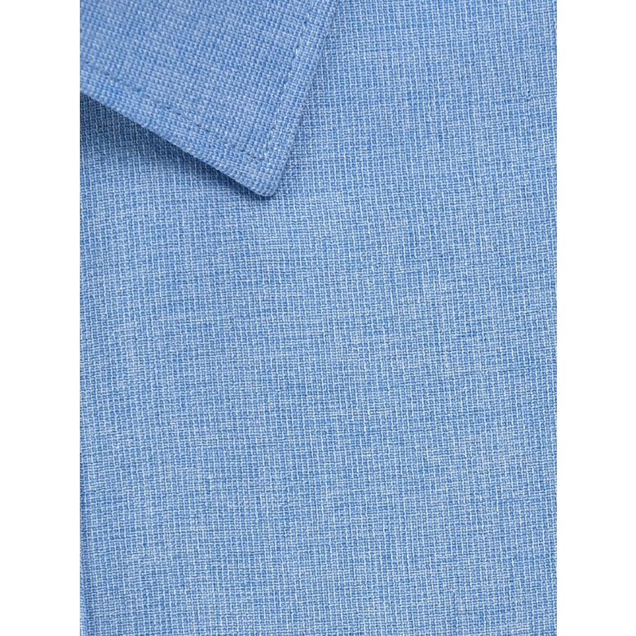 Áo Sơ Mi Nam Dài Tay Owen AS23335D Somi Công Sở Cao Cấp Màu Xanh Dobby Chìm Dáng Ôm Không Túi Vải Cafe Mềm Mát Khử Mùi | BigBuy360 - bigbuy360.vn