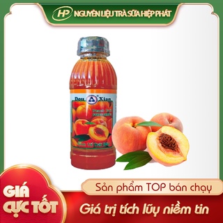Sinh tố HÀNG HUY DOUXIAN vị Đào - 1 Lít - [CHỨA THỊT QUẢ]- SP010096 - Nguyên liệu pha chế trà sữa HIỆP PHÁT