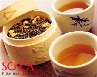 Trà hoa bát tiên khô (pha trà)