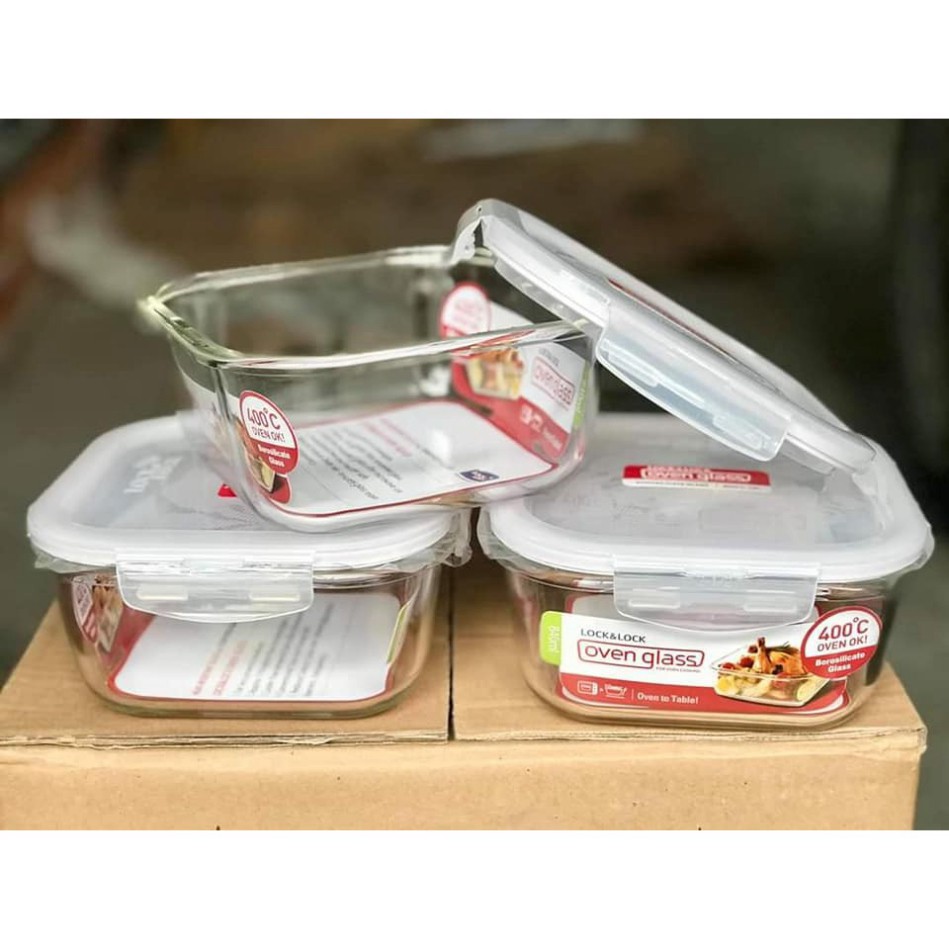 Hộp Thuỷ Tinh lock and lock 840ml | BigBuy360 - bigbuy360.vn