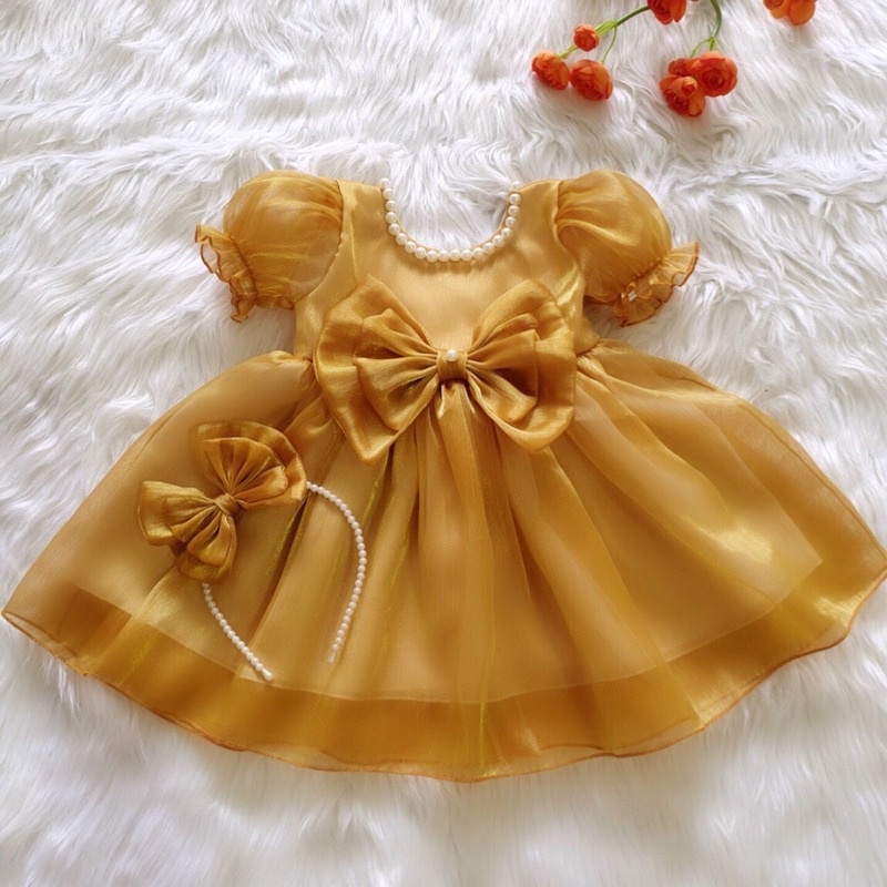 Váy công chúa siêu yêu cho bé gái, chất tơ xước fom đẹp🌸🌸🌸