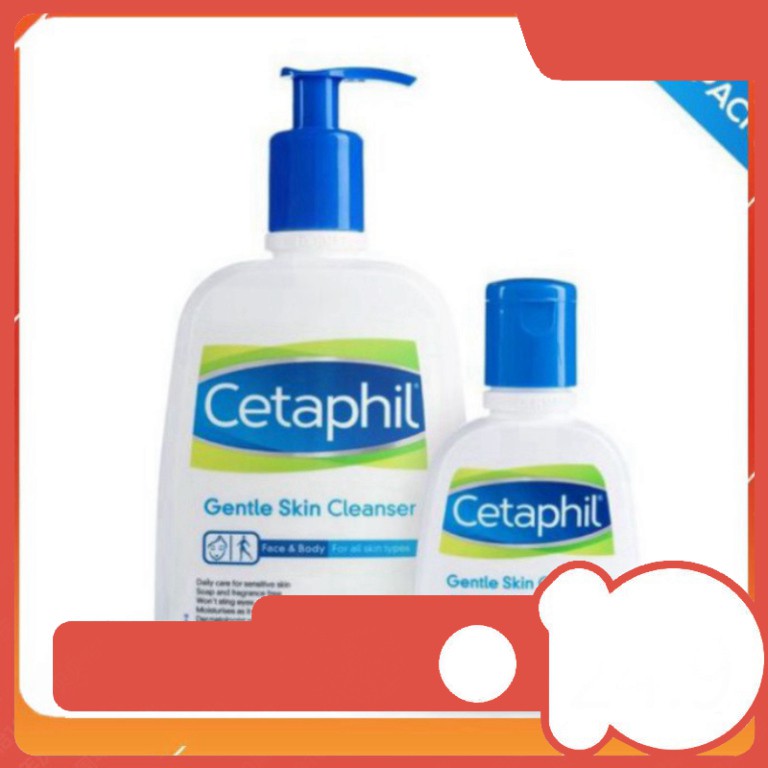 DUY NHAT HÔM NAY [Cetaphil Chính Hãng Canada] Sữa Rửa Mặt Dịu Nhẹ Cetaphil (125ml,500ml) DUY NHAT HÔM NAY