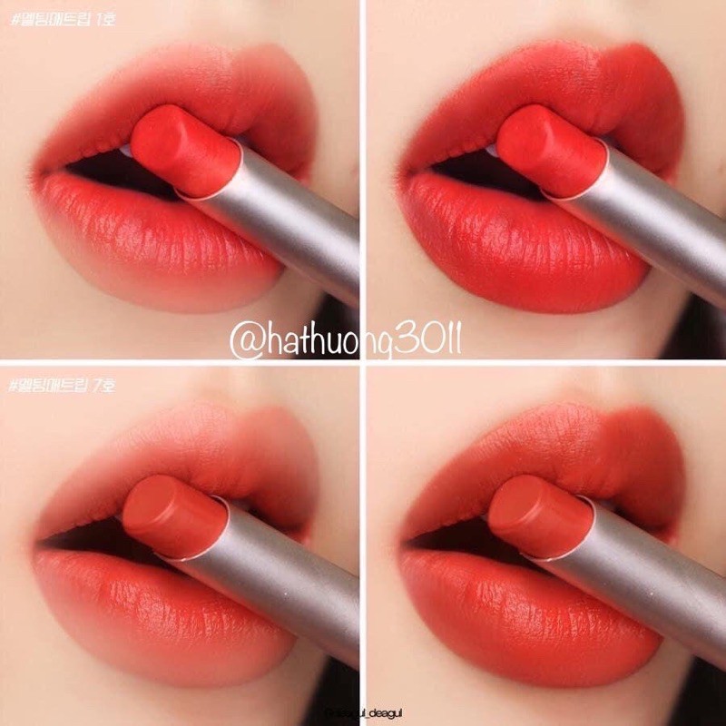 [ CÓ SẴN + BILL ] SON LÌ CLIO MELTING MATTE LIPS