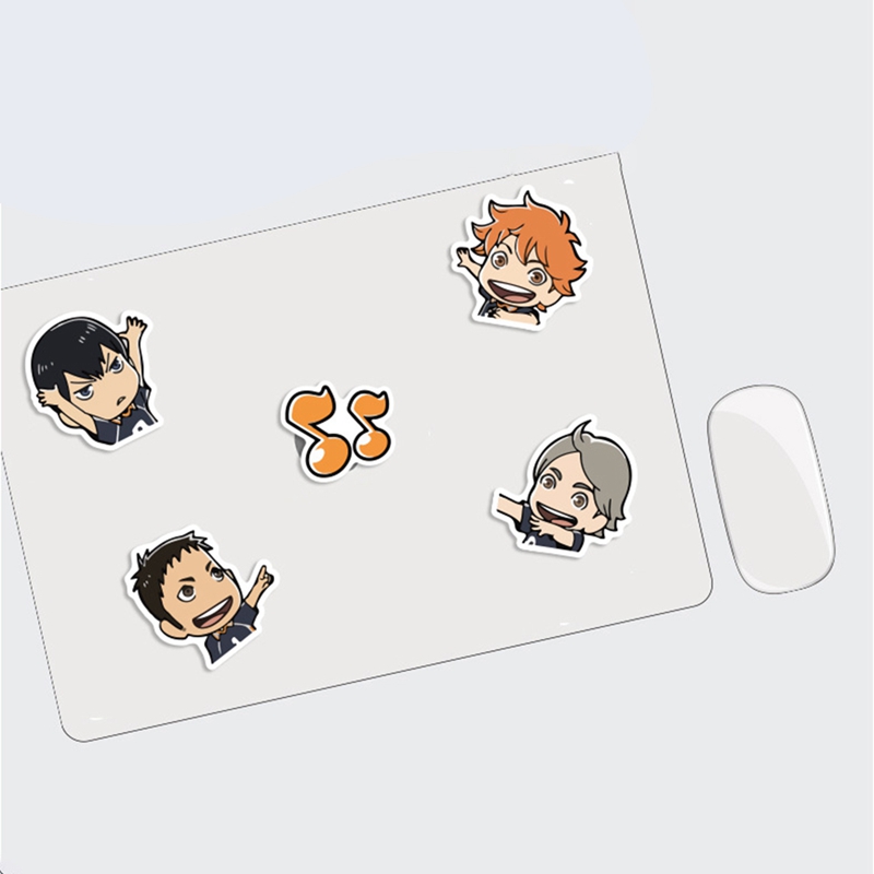 Tmdbyx Bộ Miếng Dán Hoạt Hình Niman Haikyuu Trang Trí Dễ Thương.