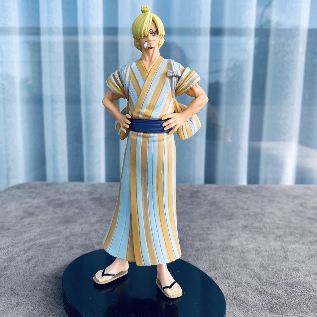 [MHĐ] Bộ mô hình băng Mũ rơm ở Wano - mô hình Luffy Zoro Nami Sanji - One piece